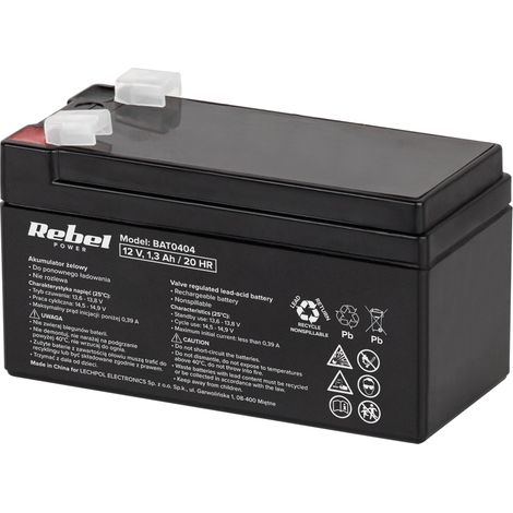 Batería de gel de 12 V / 1,3 Ah (1/5)