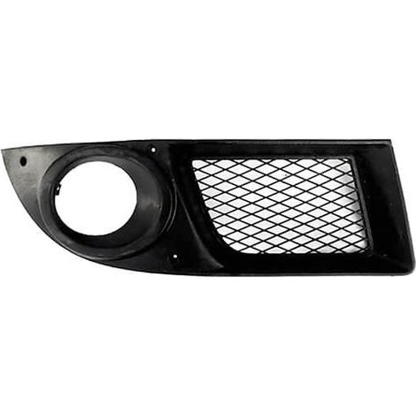 Grille de pare-choc avant droite avec trou anti-brouillard Fiat Doblo 1 phase 2 2005-2010