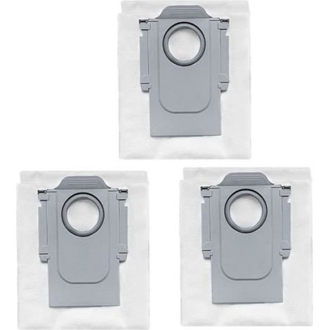 Sac À Poussière - Pour Robot Aspirateur Roborock G10 G10S PRO - Tissu Non Tissé - Blanc - 3 Pièces (1/4)