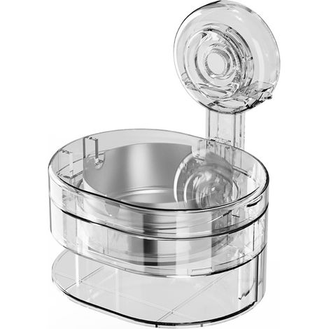 Aschenbecher mit Saugnapf zur Wandmontage, Edelstahl-Aschenbecher für Badezimmer.