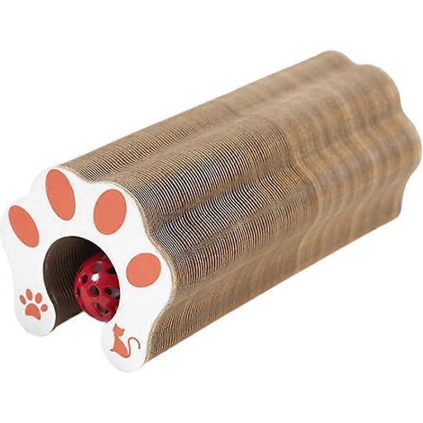 Jouet accordéon pour chat, balle à griffer pour chat, circuit à griffer accordéon pour chat (1/5)