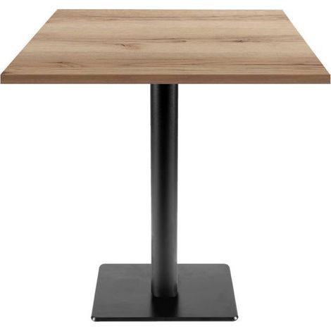 Table 70 x 70 cm - modèle Milan T chêne delano
