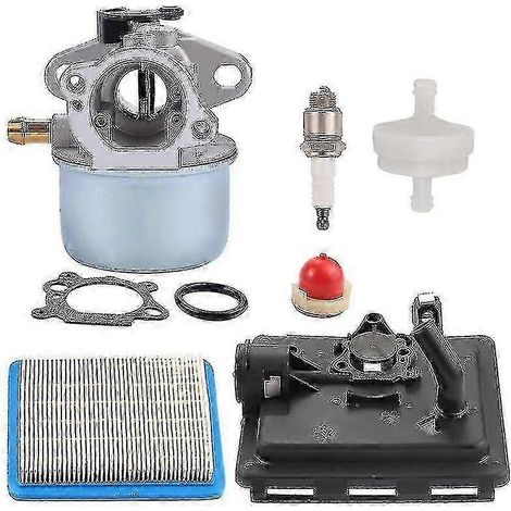 Carburateur avec embase de filtre à air, compatible avec les modèles 124L02, 124T02, 124T05 et 124T07. (1/4)