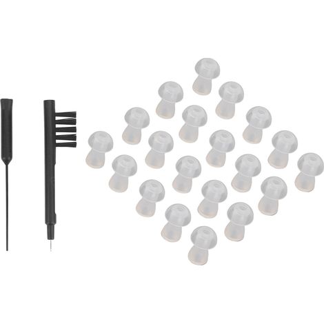 Ensemble de brosses et embouts de nettoyage pour appareils auditifs avec étui de rangement (1/5)