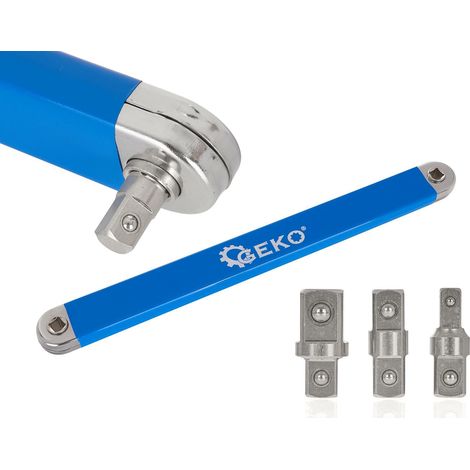 Chiave di prolunga Geko g10138 390 mm 3 adattatori