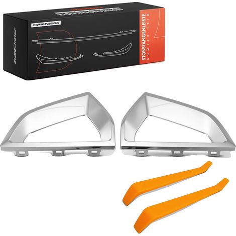 Parachoques, material ABS, instalación delantera, compatible con los sedanes de lujo de la serie F90 G30, superficie galvanizada, números OEM 51119463481 y 51115A29989. (1/5)