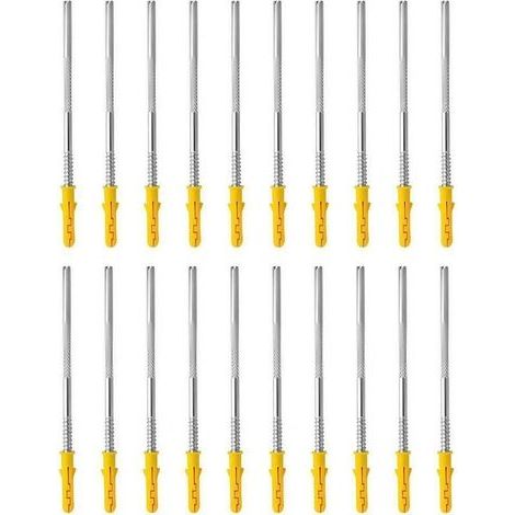Équerres murales invisibles pour étagères – Lot de 20 supports métalliques discrets et ultra-résistants, fixation solide sans perçage visible (1/4)