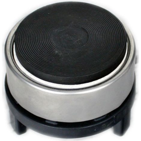 Mini chauffe-théière électrique en fonte de 300 W pour cafetière/théière à fond plat, avec brûleur en fonte et surface en verre résistant à la chaleur. (1/5)