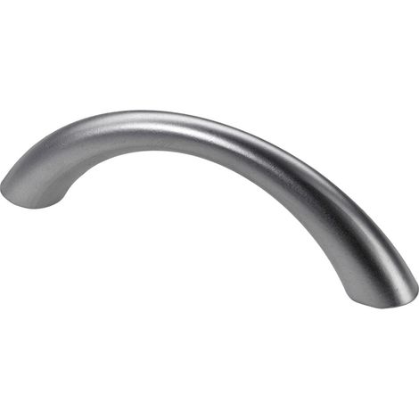 Hettich Möbelgriff Aluminium Optik 10 x 79 x 23 mm - 1 Stück Möbelgriff