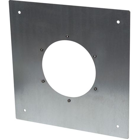 Helios FAP 250 Flansch-Anschlussplatte zu DVEC 250, Stahlblech verzinkt (1/2)
