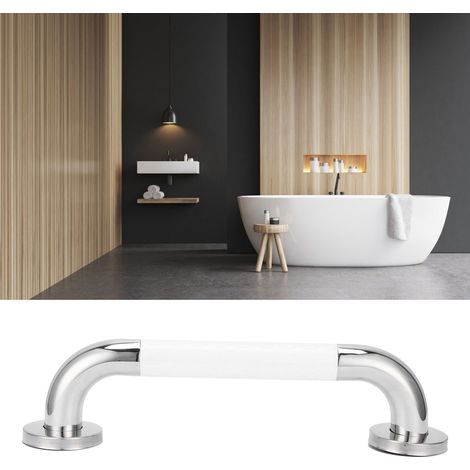 Barres d'appui de salle de bain en acier inoxydable, rampe de sécurité antidérapante pour personnes âgées, femmes et enfants (1/5)