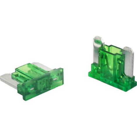 5 Pack Mini Low Profile 30A Green Car Fuse 58V/DC Flat Fuse for Boat Trailer Truck Caravan (1/3)