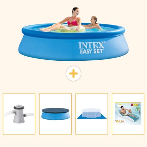 Intex Piscine Easy Set Ronde - 244x61 cm - 5-pièces S322 (1/5)