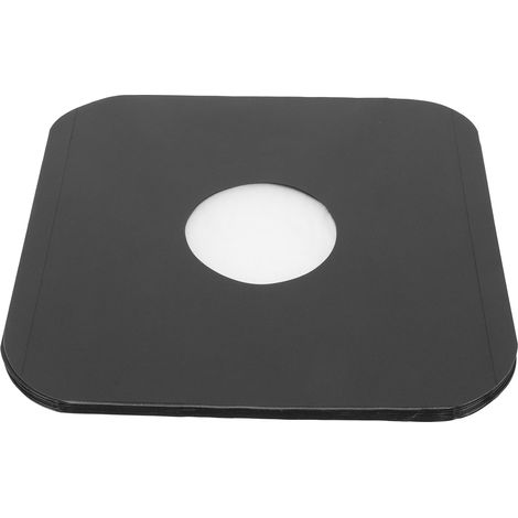 Pochettes pour disques vinyle 30 cm (12 pouces), papier 180 g/m², antistatiques, coins arrondis, vierges, noires, lot de 20. (1/5)