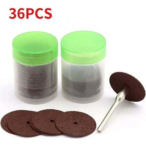 Disque de coupe pour Mini perceuse - 36 pièces pour outil rotatif Dremel - Accessoires de découpe