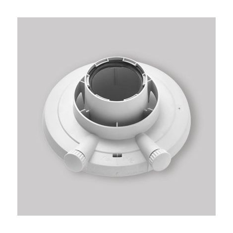 Hermann Saunier Duval Adattatore fumi 60/100mm semiatek codice prod: 0010031029 (1/3)