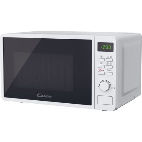 CMGA20SDLWLI Mikrowelle mit Grill CANDY Idea - 20L - MO : 700W - Grill : 800W - Digitale UI - 5 Leistungsstufen - Weiß