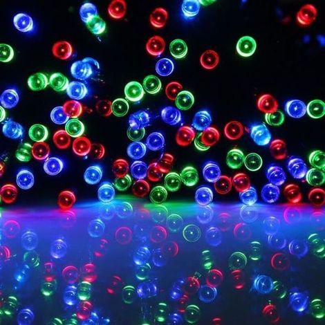 Solar Garland 300 LED, 30M Multicolor - Solar Powered - IP44