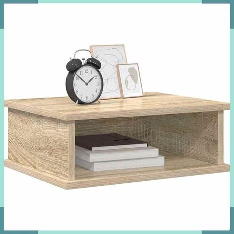 891108 Table de chevet Chêne Sonoma 40 x 31 x 15 cm Bois d'ingénierie (1/5)