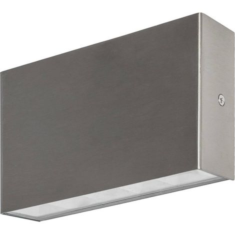 Arcchio Lámpara de pared exterior 'Karline' en Gris Acero