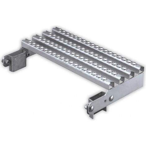 Hailo Austrittsverlängerung für Steigleitern 72x25mm Typ ALO Stahl verzinkt 365-440mm (1/2)