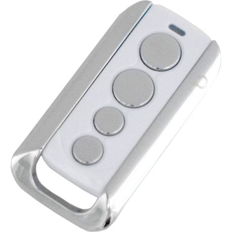 Prastel – Télécommande SLIM4E 4 boutons – Fréquence 433.920 Mhz – Pile CR2032 incluse – Programmation sur récepteur (1/3)