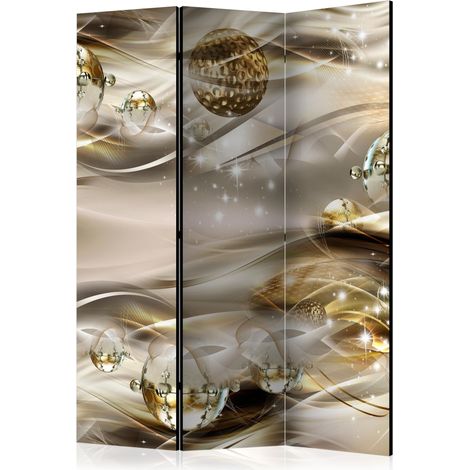Paravento - Golden Nebula [Room Dividers] - 135x172 (1/4)