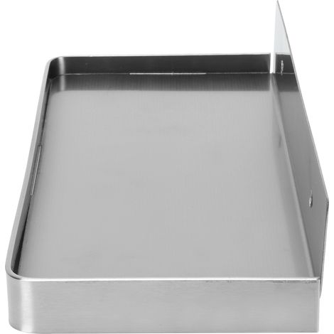 Support mural épais pour téléphone dans salle de bain, étagère de rangement 185x90mm finition brossée, accessoire toilette (1/5)