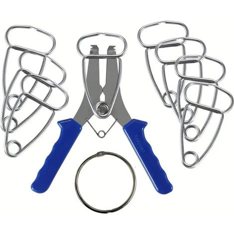 Pince bois, 2", inox, pour menuiserie, bricolage et maquette (1/5)