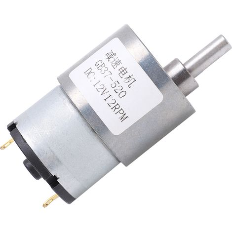 Moteur électrique 12V pour fenêtre et porte avec réducteur à engrenages et système autoblocant (1/5)