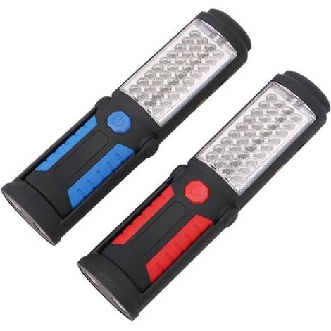 Notarbeitsleuchte mit 36 + 5 LEDs, USB-wiederaufladbar, 2er-Pack (1/5)