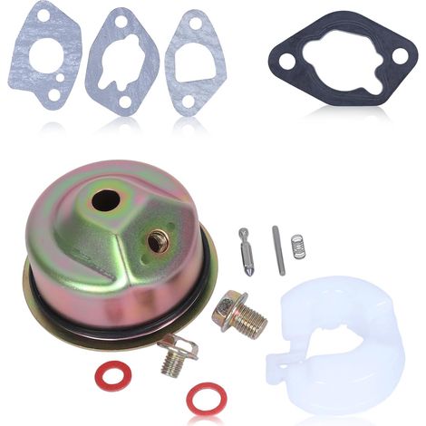 Kit de Carburateur GX120 pour Honda GX120 GX160 GX200 GXV120 GXV140 GXV160 Moteurs, avce 3 Joints de Carburateur, Filtre à Air en Caoutchouc, Remplacement 16010-ZE1-812 (1/5)