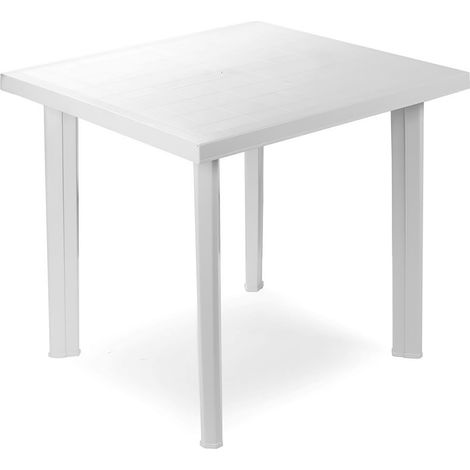 Gartentisch Fiocco Weiß 80x75x72cm-MFIO036BI