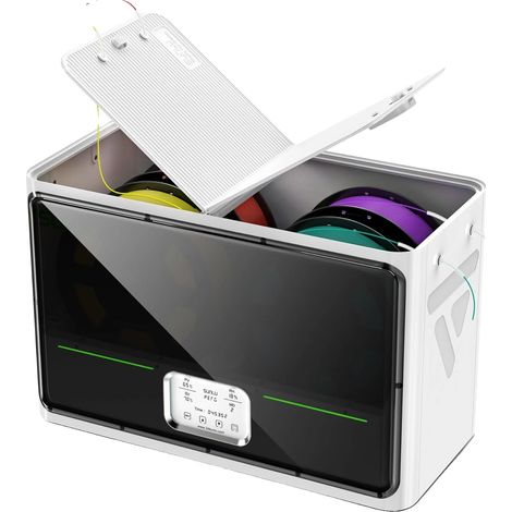Secadora de filamentos, gran capacidad, calentamiento rápido, color blanco S4, enchufe europeo (220V 50Hz). (1/2)