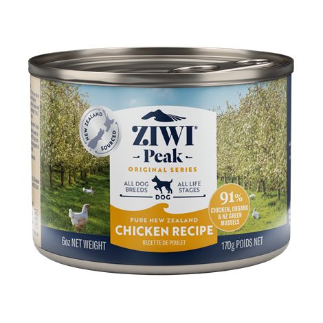 Ziwipeak - Chicken wet food for dogs 170 gr. - (zp037)