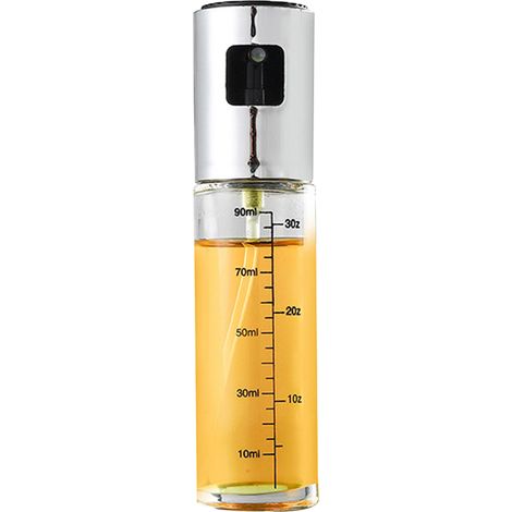 Sprayeur À Huile - Bouteille En Verre Alimentaire 100 ml - Pulvérisateur Pour Huile D'olive Vinaigre Vin De Cuisine - Pour Air Fryer Grill Baking Barbecue (1/5)