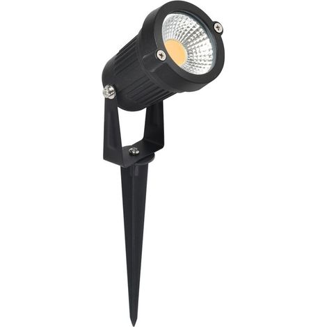 Piquet Lumineux LED 4W 300lm (30W) 100-220V Étanche IP65 - Blanc Naturel 4000K (1/4)