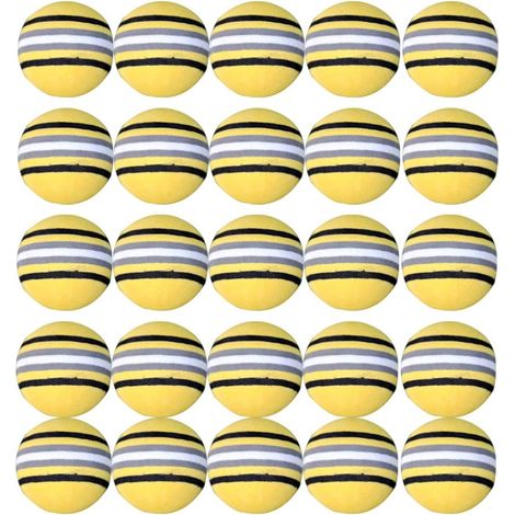 25 Pièces Balles De Golf Balle Dentraînement De Golf Balles Dentraînement De en Mousse Accessoires pour Chiots pour Petits Chiens Jouet pour Chiot Mâcher Ensemble De Jouets (1/5)
