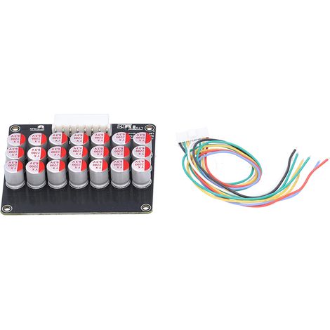 Équilibreur actif de batterie lithium 7S, module d'égalisation de cellules pour pack 7S, carte d'équilibrage autonome, chargeur égaliseur Li-ion, accessoire BMS 7S. (1/5)