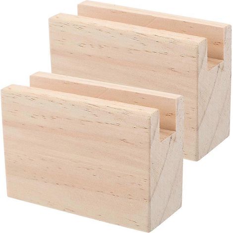 Cales de surélévation de meubles en bois robustes, ensemble de 6 blocs. (1/5)