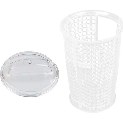Couvercle de filtre à sable transparent de rechange pour Intex 58497 58498 avec panier – Couvercle transparent pour entretien de pompe de piscine, facile à installer (1/5)