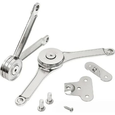 Heavy-duty cover plate support hinge, adjustable cabinet arm lifting resistance - 2 pieces (1/5)