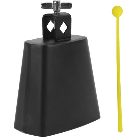 Cloche À Vache En Métal - Bordure Lisse Et Son Clair - Pour Mariages Fêtes Et Sports - 1 Pièce (1/5)