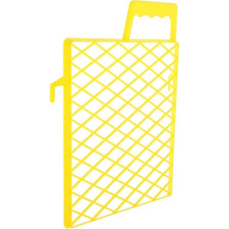 Griglia per rullo da pittura 21 x 25 cm - Scolapiatti rigido per secchio e pentola - Griglie con supporto per lavori di ristrutturazione interni - Supporto per