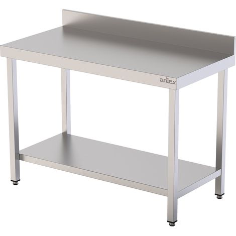 Table Murale Inox AISI 304 - Gamme 600 - Arilex