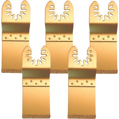 5-teiliges Set universeller oszillierender Diamantsägeblätter zum Lösen von Schneidscheiben, Multitool-Blatteinstellung, DOLASO (1/5)