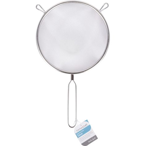 KitchenCraft Setaccio da Cucina 20 cm, Colino Farina in Acciaio Inossidabile (1/4)