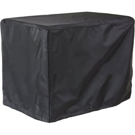 Universelle Schutzhülle für Generatoren, 66 x 51 x 51 cm – Staubdicht und UV-beständig – Rechteckig – Schwarz (1/5)