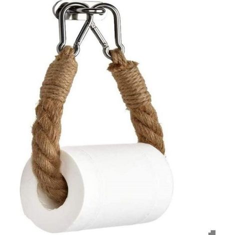 Salle de bain cuisine salle de bain porte-papier toilette corde de chanvre porte-serviette rouleau porte-papier