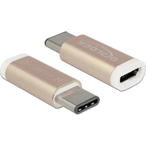 Adapter Usb Type-C™ St (Host)  Usb Micro B Buchse (Device) G (1/2)